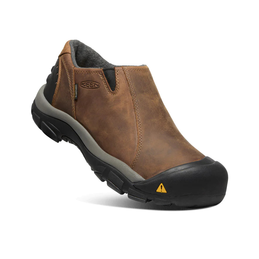 Men's Brixen Waterproof Low - slate black, madder brown