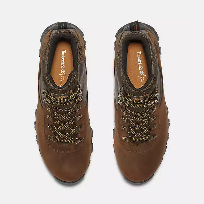 Men's Mt. Maddsen Waterproof Mid Hiking Boot - dark brown, full grain