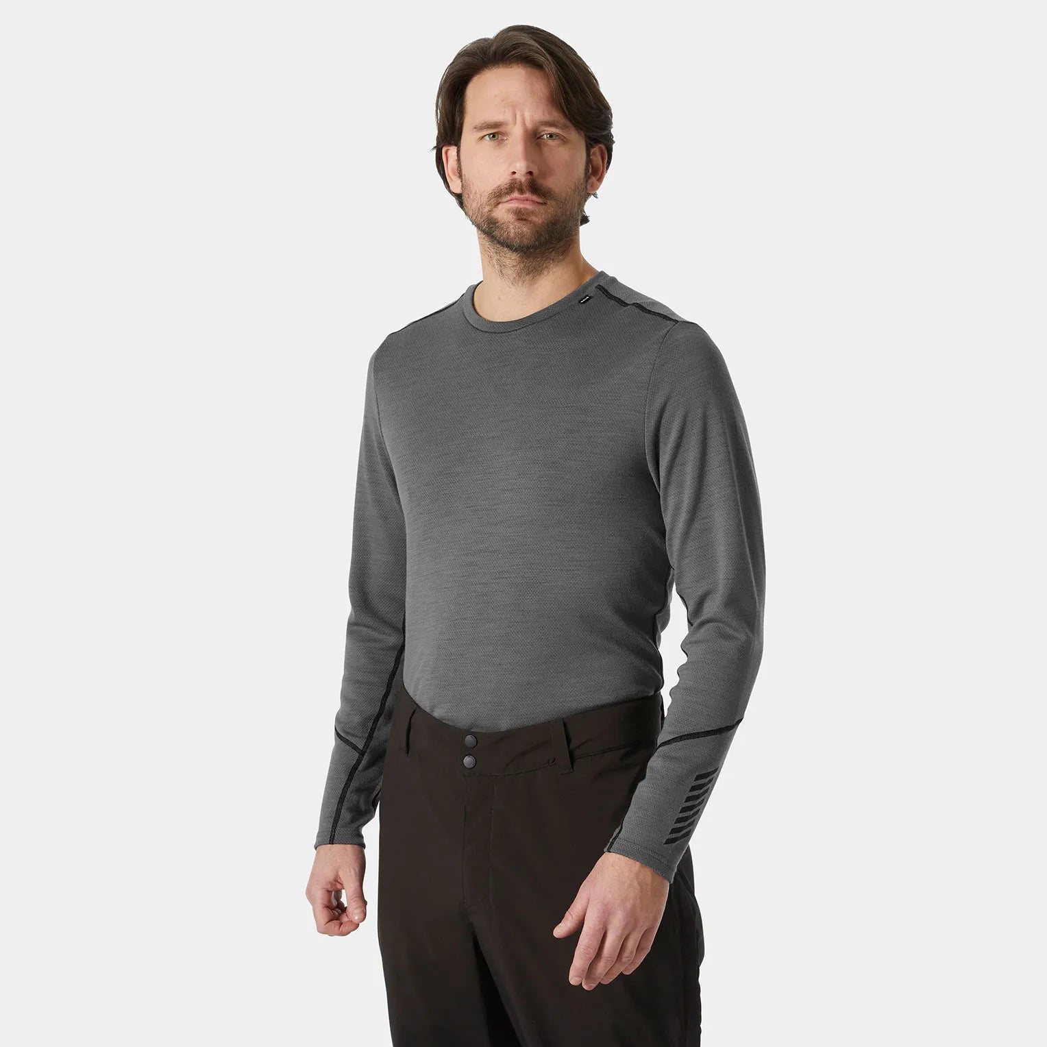 Men's LIFA® Merino Midweight Crew Base Layer - Concrete - 876