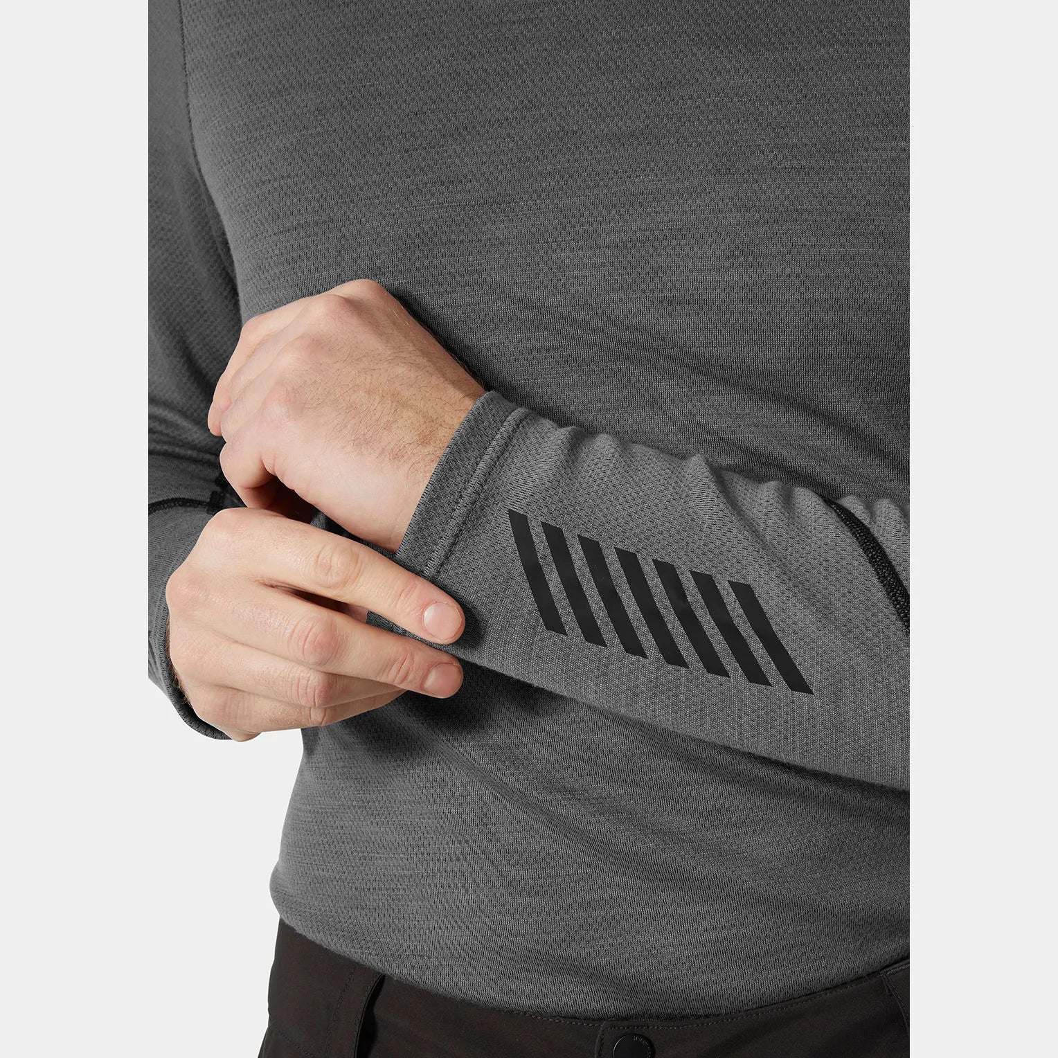 Men's LIFA® Merino Midweight Crew Base Layer - Concrete - 876