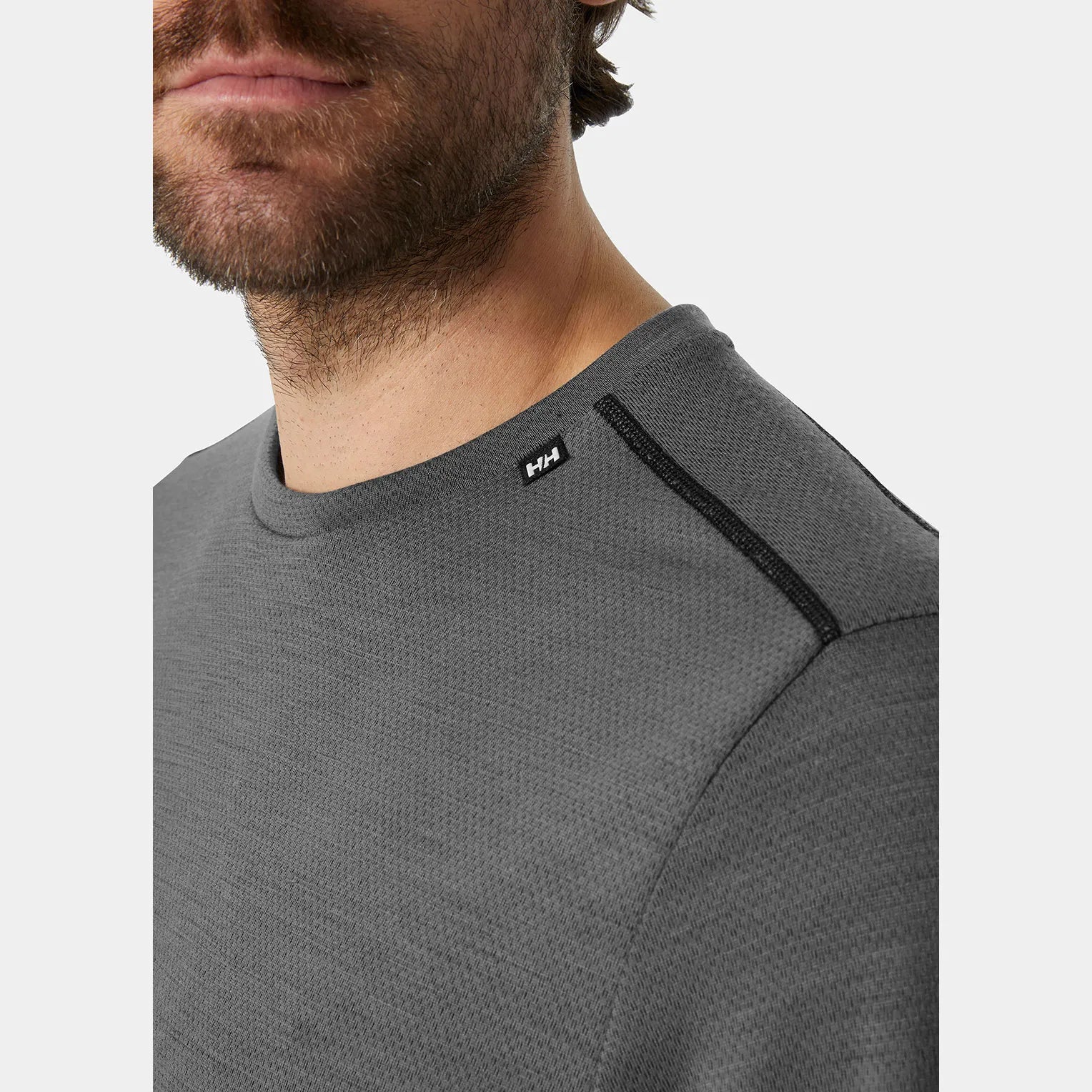 Men's LIFA® Merino Midweight Crew Base Layer - Concrete - 876
