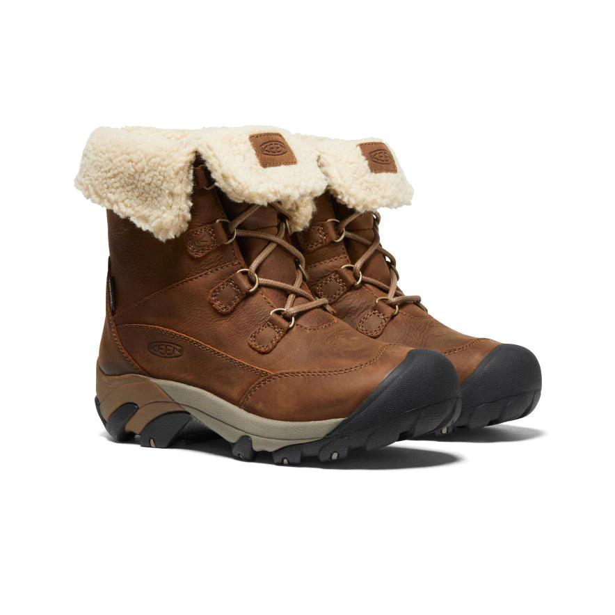 Women's Betty Waterproof Short Boot - brown, shitake