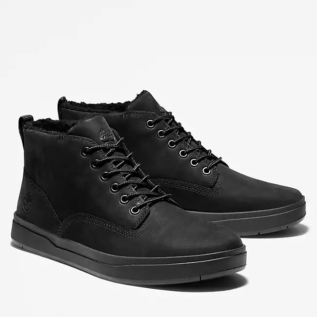 Men's Davis Square Waterproof Chukka - black nubuck