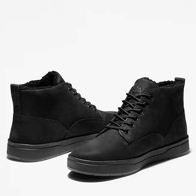 Men's Davis Square Waterproof Chukka - black nubuck