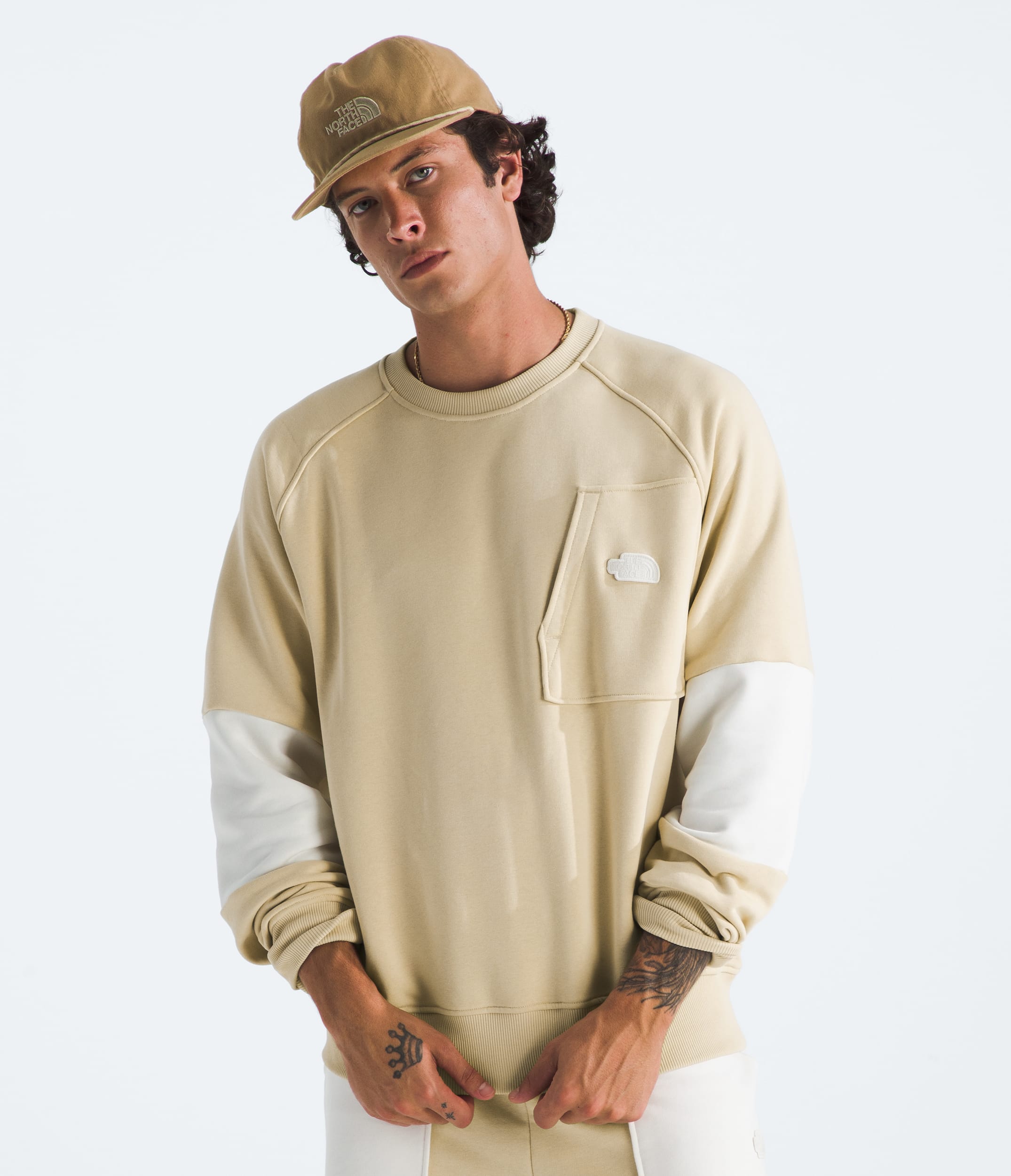 Men's Terry Relaxed Crew