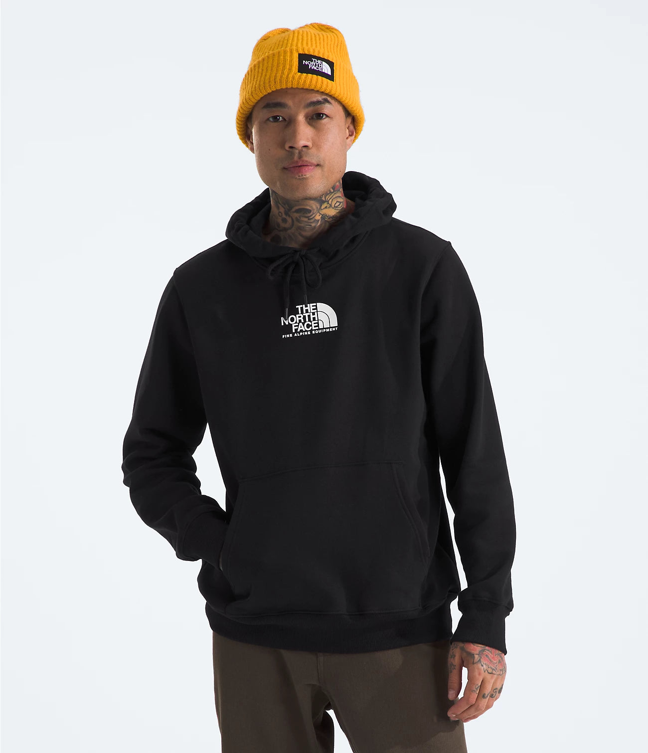 Men’s Fine de style alpin chandail à capuchon