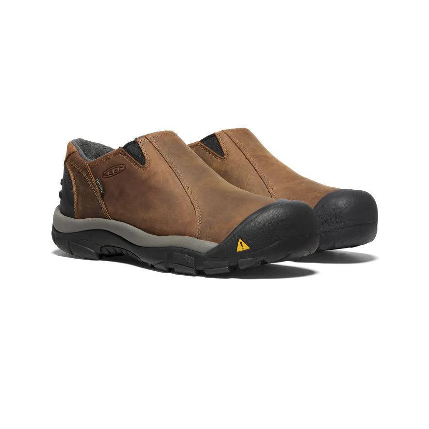 Men's Brixen Waterproof Low - slate black, madder brown