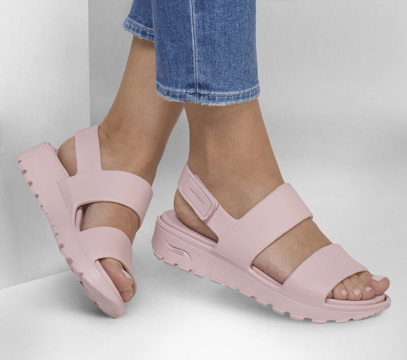 Foamies: Arch Fit Footsteps - Day Dream - BLUSH