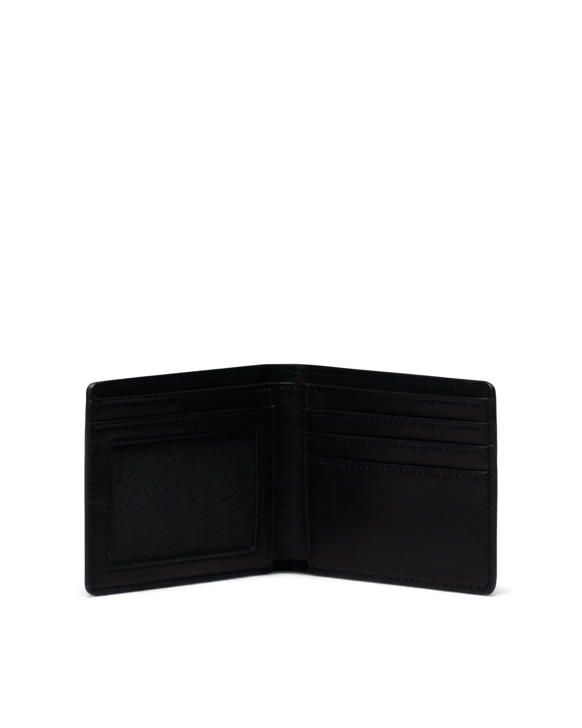 Hank Wallet Leather - BLACK