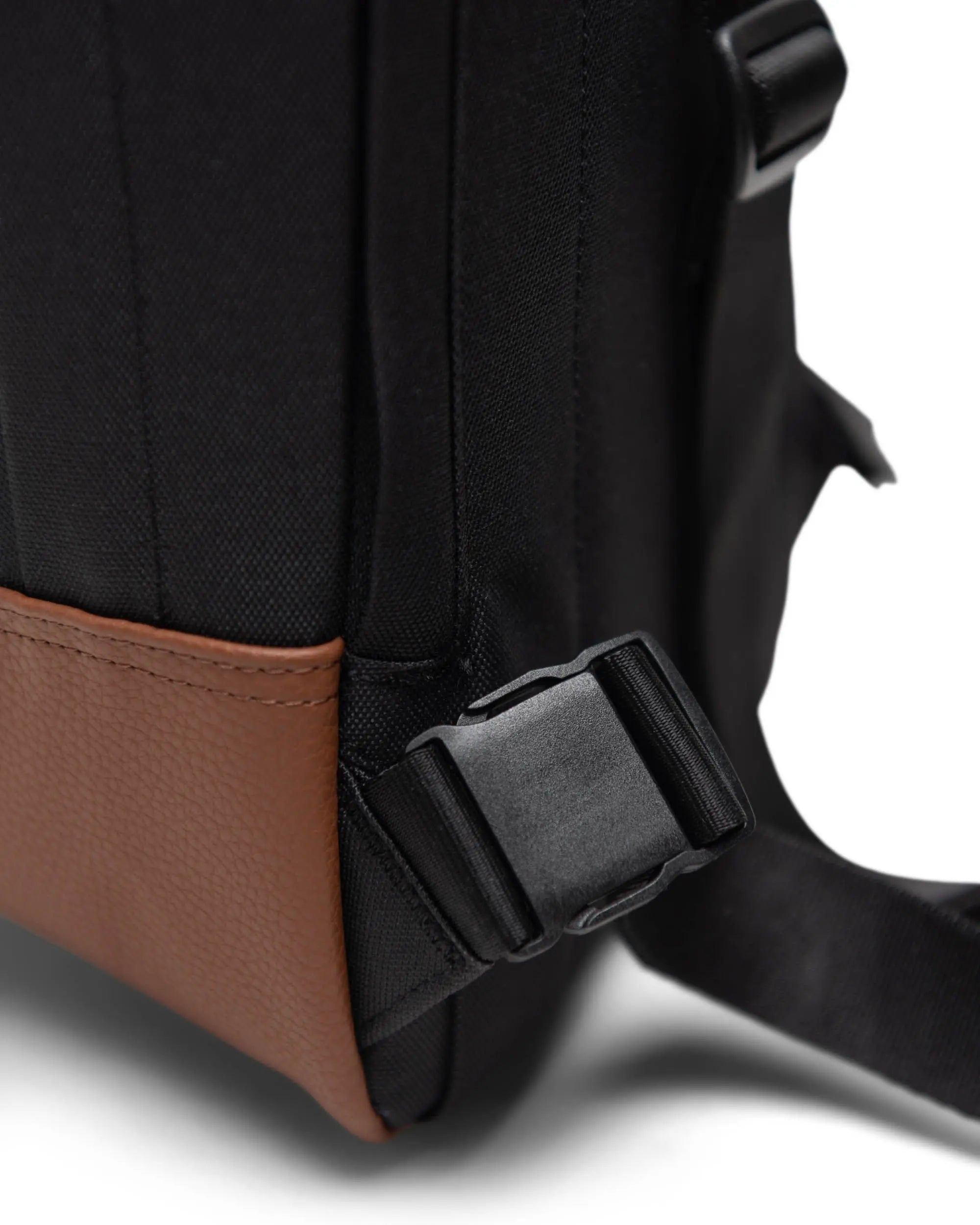 Heritage Shoulder Bag - BLACK/TAN-00055