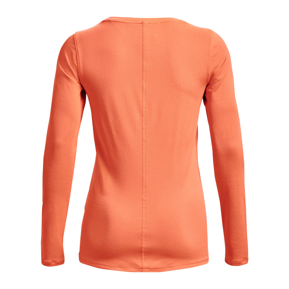Women's HeatGear® Armour Long Sleeve - orange