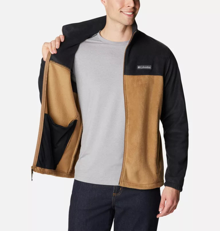 Men's Steens Mountain™ 2.0 Full Zip Fleece Jacket  - 008-Black/Delta