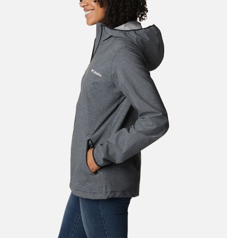 Women's Heather Canyon™ Softshell Jacket - Black