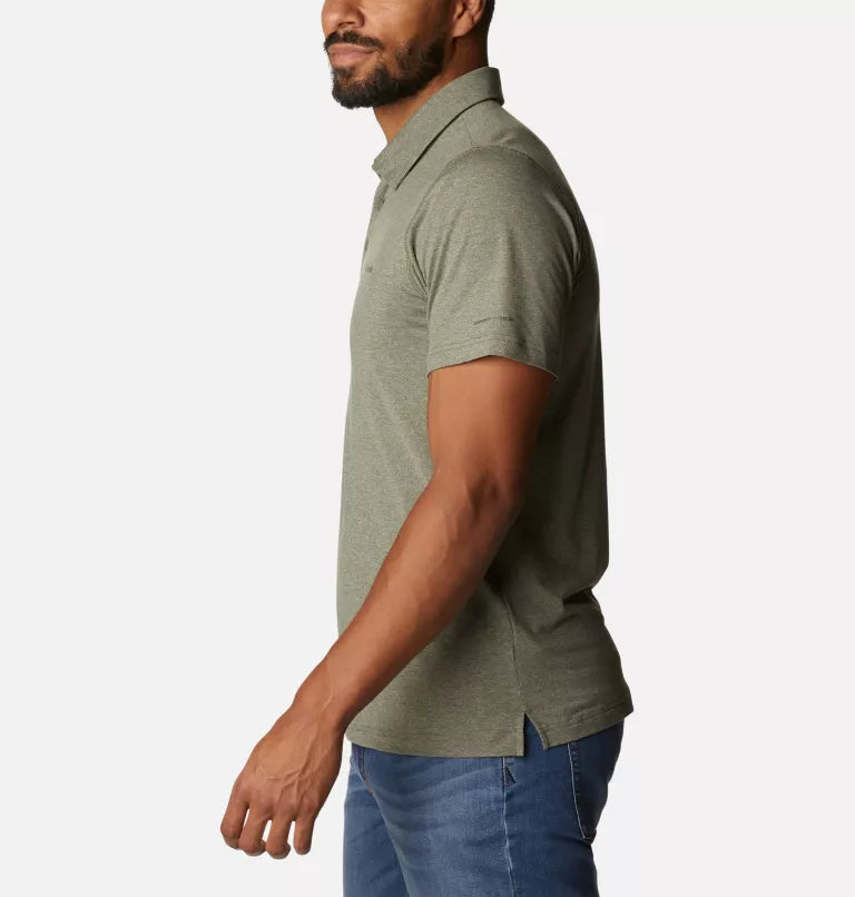 Men’s Tech Trail™ Polo Shirt - STONE GREEN HEATHER