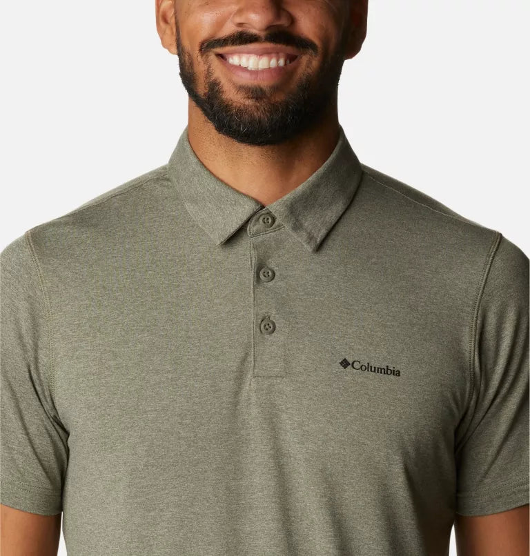 Men’s Tech Trail™ Polo Shirt - STONE GREEN HEATHER