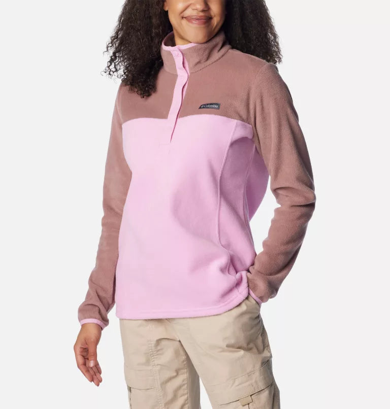 Women's Benton Springs™ Half Snap Fleece Pullover - COSMOS / FIG