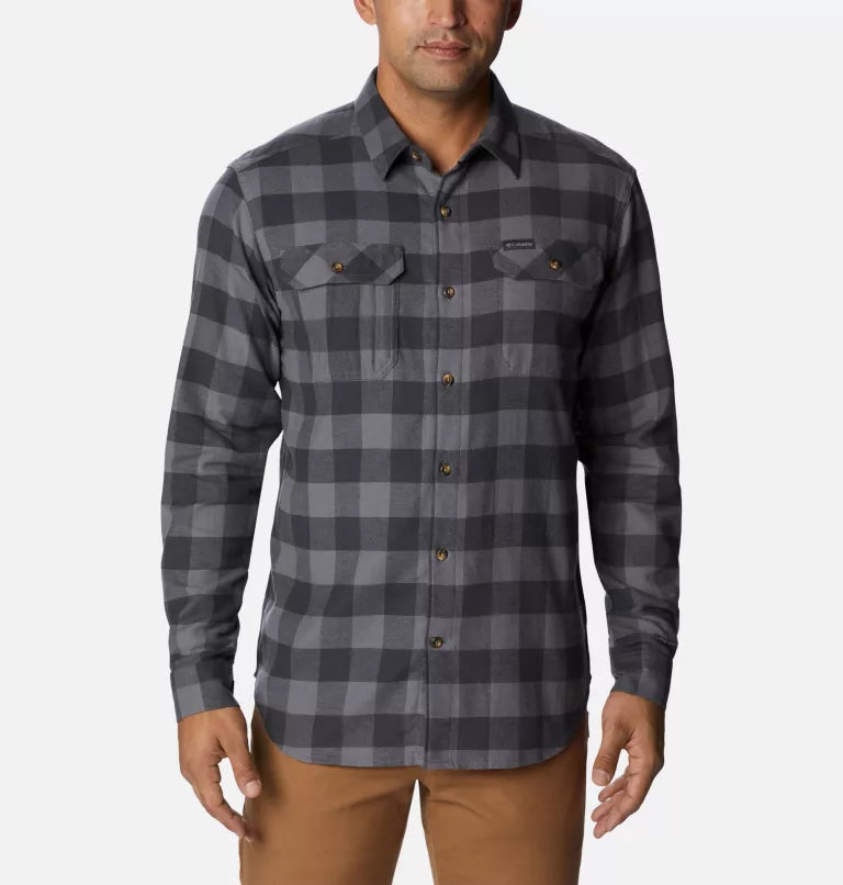 Men's Flare Gun™ Stretch Flannel Shirt - 025-City Grey