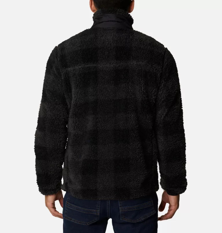 Manteau Polaire Imprimé Winter Pass™ Homme - 012-Black Check