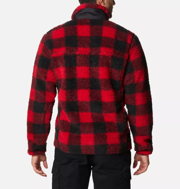 Manteau Polaire Imprimé Winter Pass™ Homme - 613-Mountain Red Check