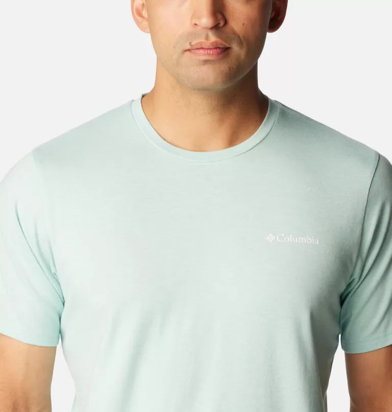 T-shirt à manches courtes Sun Trek pour homme - HEATHER SPICE