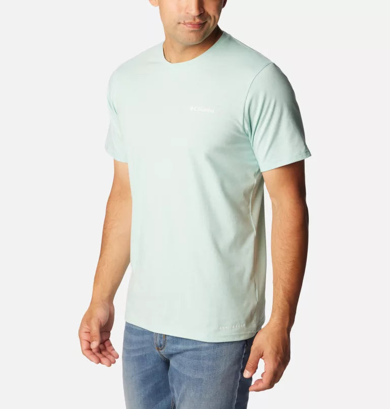 T-shirt à manches courtes Sun Trek pour homme - HEATHER SPICE