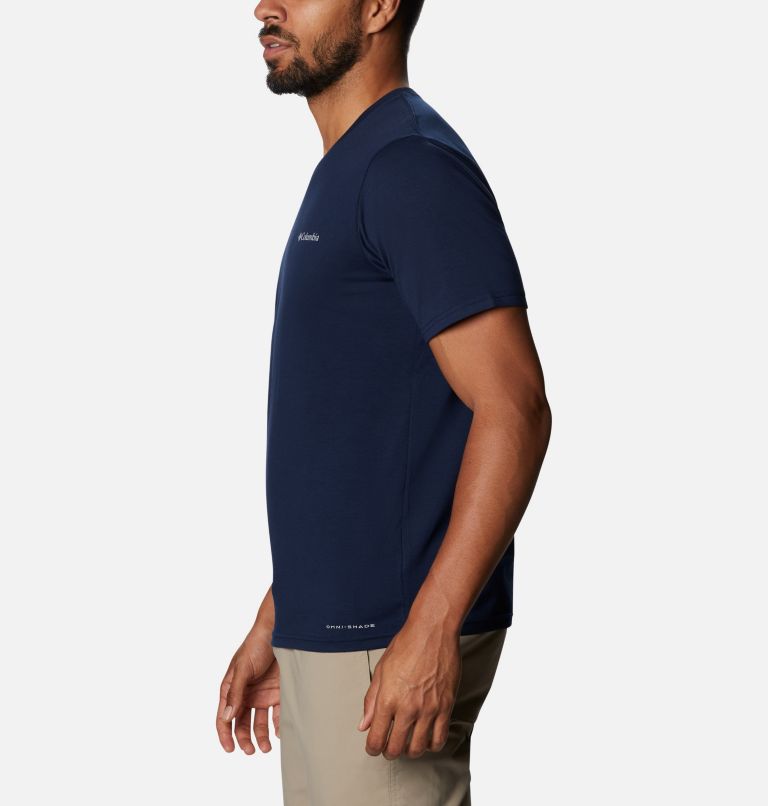 T-shirt à manches courtes Sun Trek pour homme - COLLEGIATE NAVY