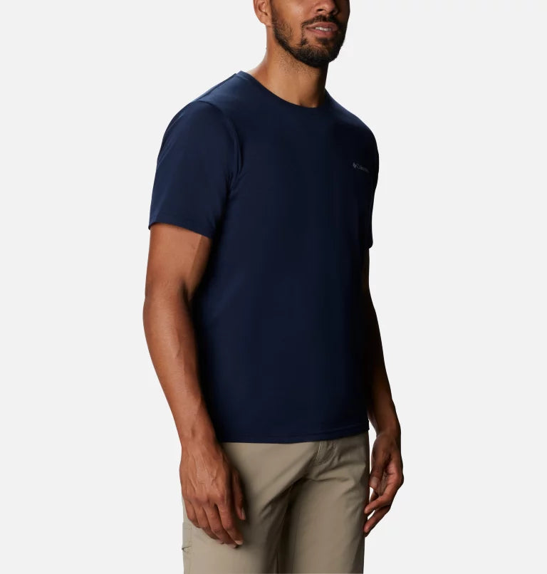 T-shirt à manches courtes Sun Trek pour homme - COLLEGIATE NAVY