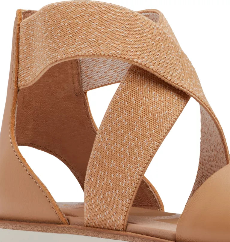 Sandale plate ella™ || pour femme - honest beige