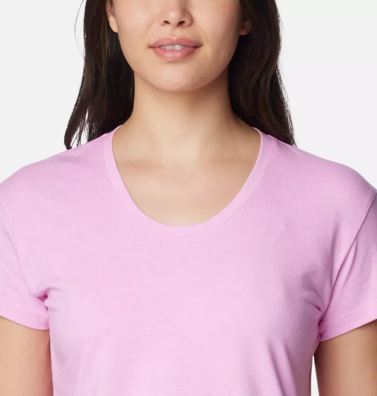 T-shirt Sun Trek pour femme - COSMOS HEATHER