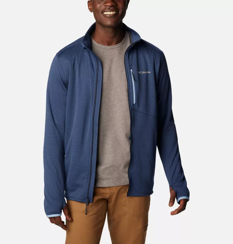 Men's Park View™ Full Zip Fleece Jacket - 467-Collegiate Navy Heather