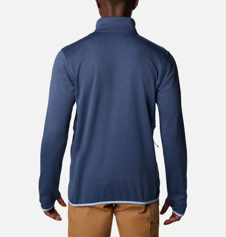 Men's Park View™ Full Zip Fleece Jacket - 467-Collegiate Navy Heather