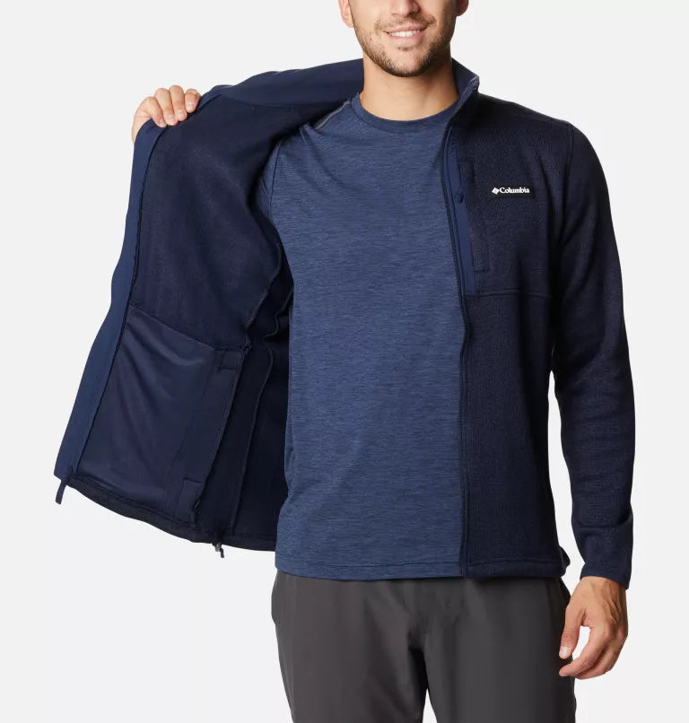 Men's Sweater Weather™ Fleece Full Zip - 464- Collegiate Navy Heather