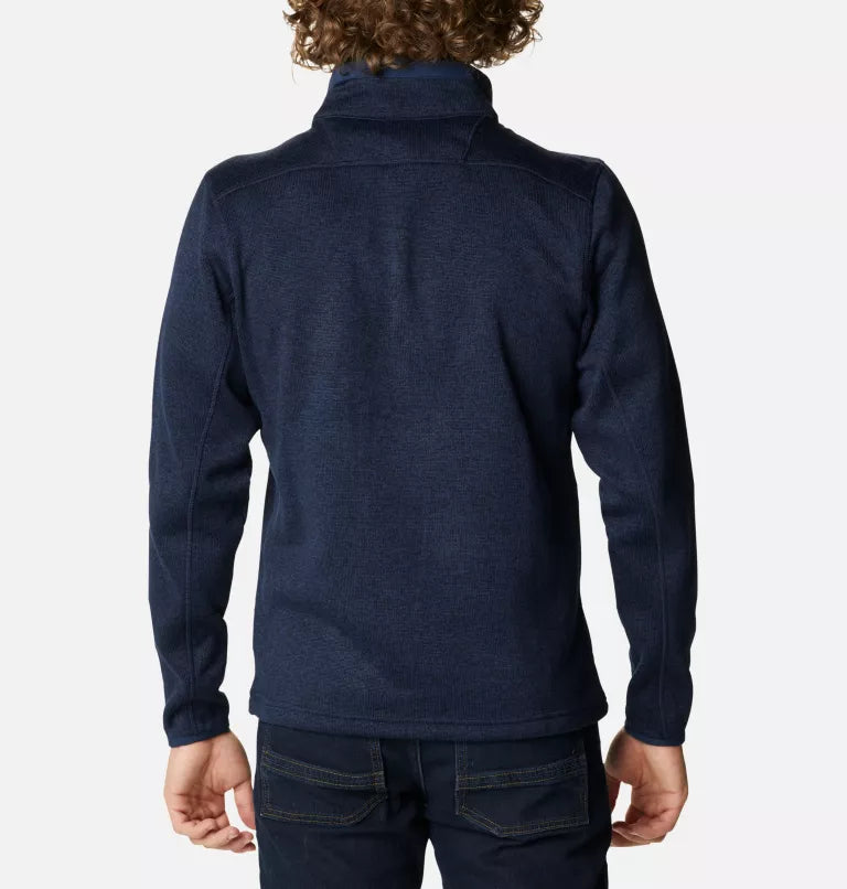 Men's Sweater Weather™ Fleece Half Zip Pullover - 464- Collegiate Navy Heather