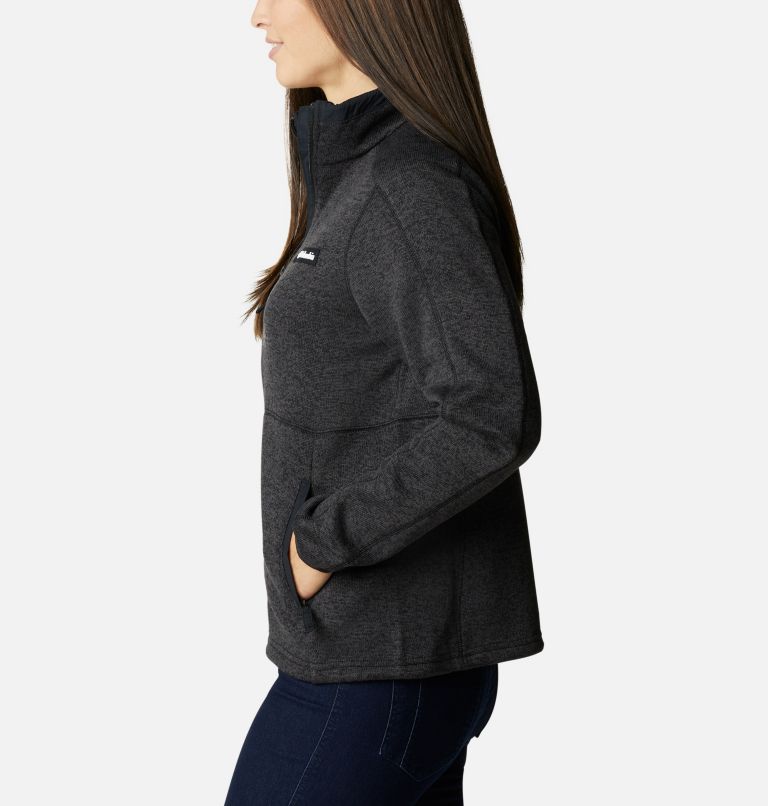 Women's Sweater Weather™ Fleece Full Zip Jacket - Black Heather