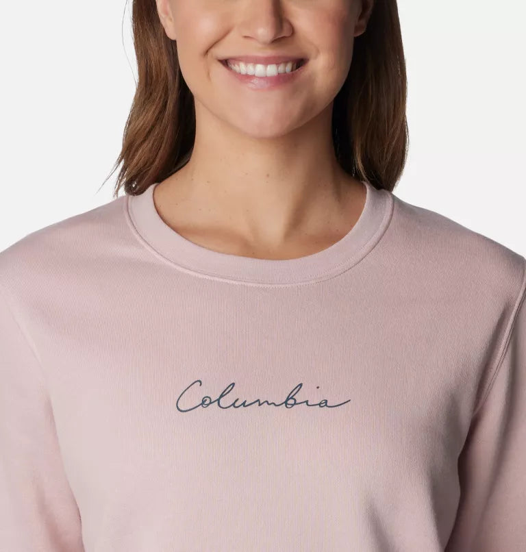 Chandail à col rond Columbia Trek Graphic Femme - 626-Dusty Pink