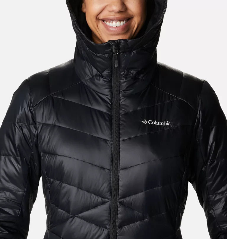 Manteau à Capuchon Joy Peak Pour Femme - Black