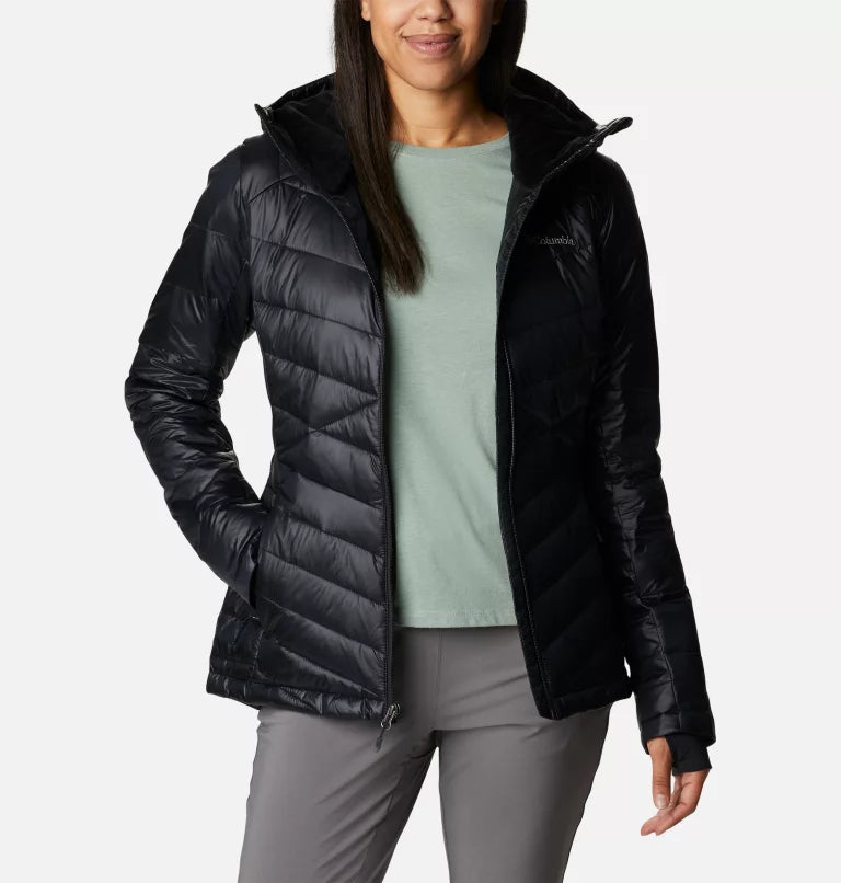 Manteau à Capuchon Joy Peak Pour Femme - Black