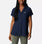 Women's PFG Sun Drifter™ Woven Short Sleeve Shirt - COLLEGIATE NAVY