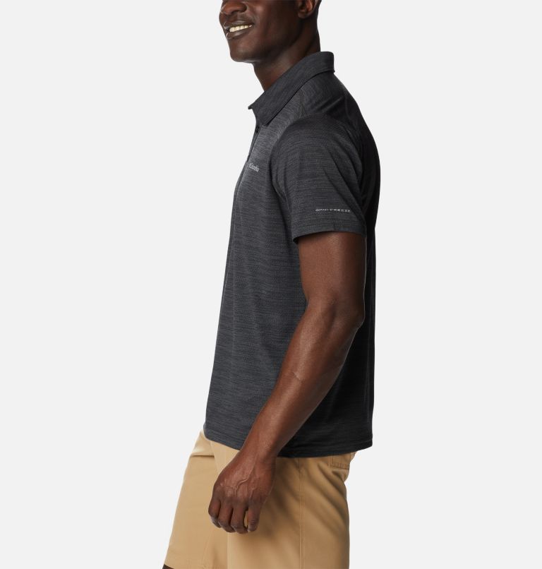 Men's Alpine Chill™ Zero Polo - HEATHER BLACK