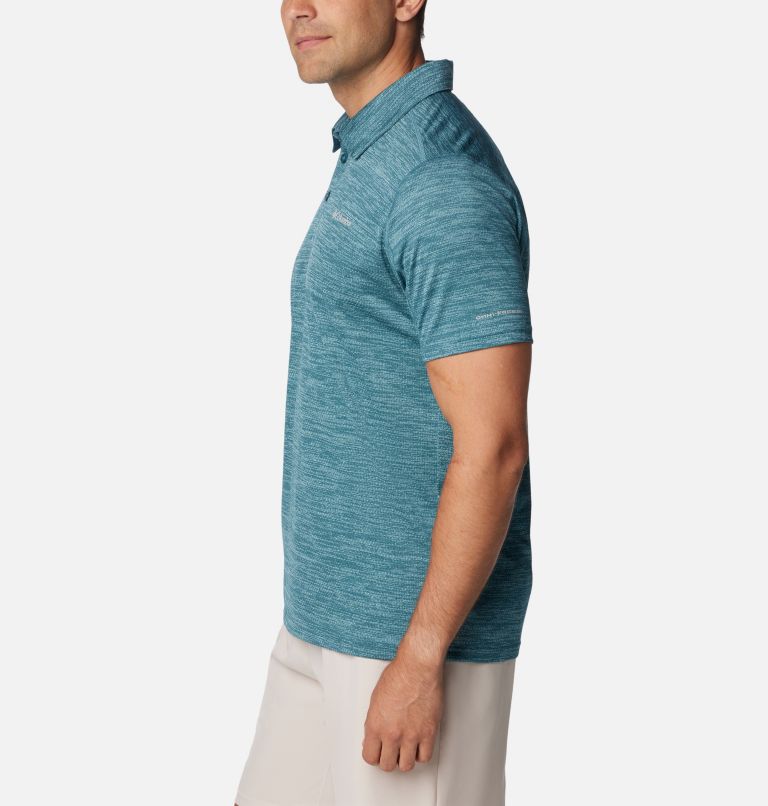 Polo Alpine Chill Zero pour homme - HEATHER AVERSE - 336