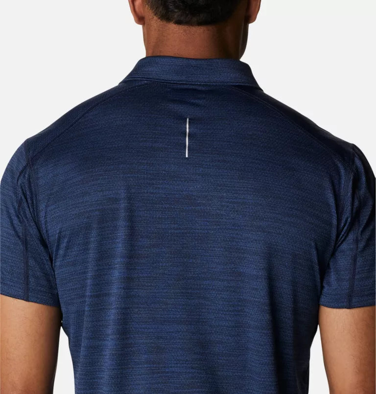 Polo Alpine Chill Zero Pour Homme - COLLEGIATE NAVY HEATHER