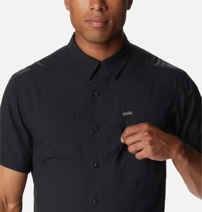 Chemise à manches courtes Silver Ridge Utility Lite Homme - BLACK