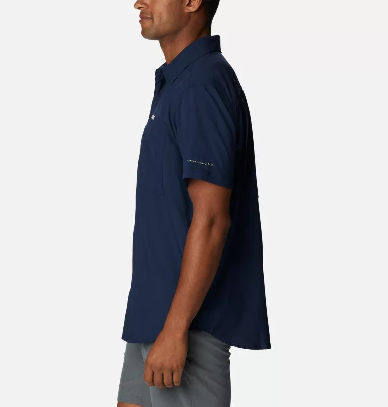 Men's Silver Ridge™ Utility Lite Short Sleeve Shirt - COLLEGIATE NAVY