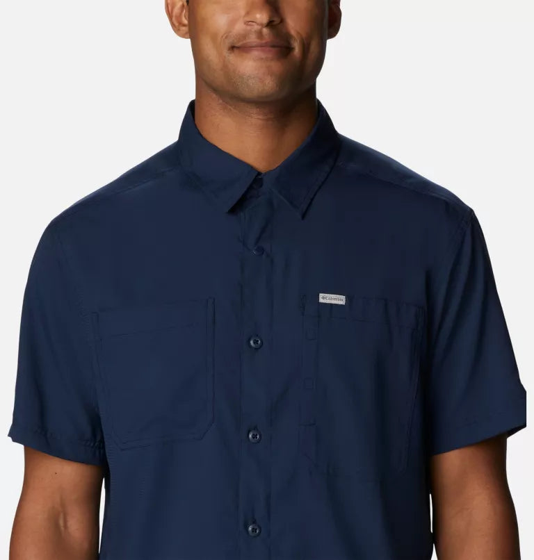 Chemise À Manches Courtes Silver Ridge Utility Lite Homme - COLLEGIATE NAVY