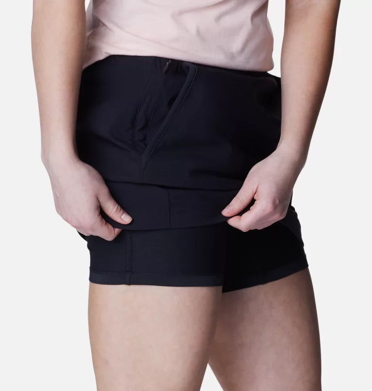 WOMEN'S LESLIE FALLS SKORT - BLACK