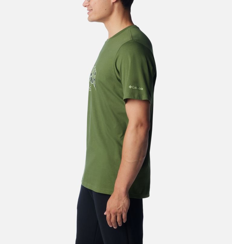 MEN'S ROCKAWAY RIVER OUTDOOR SHORT SLEEVE SHIRT - CANTEEN / BEARLY STROLL