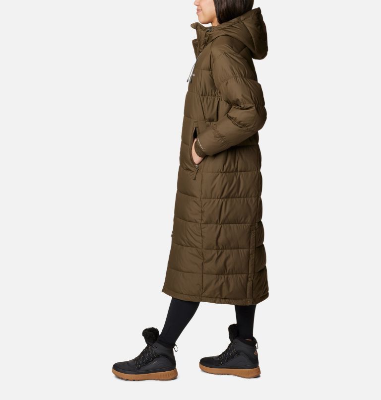 Manteau Long Pike Lake II Pour Femmes - Green Olive