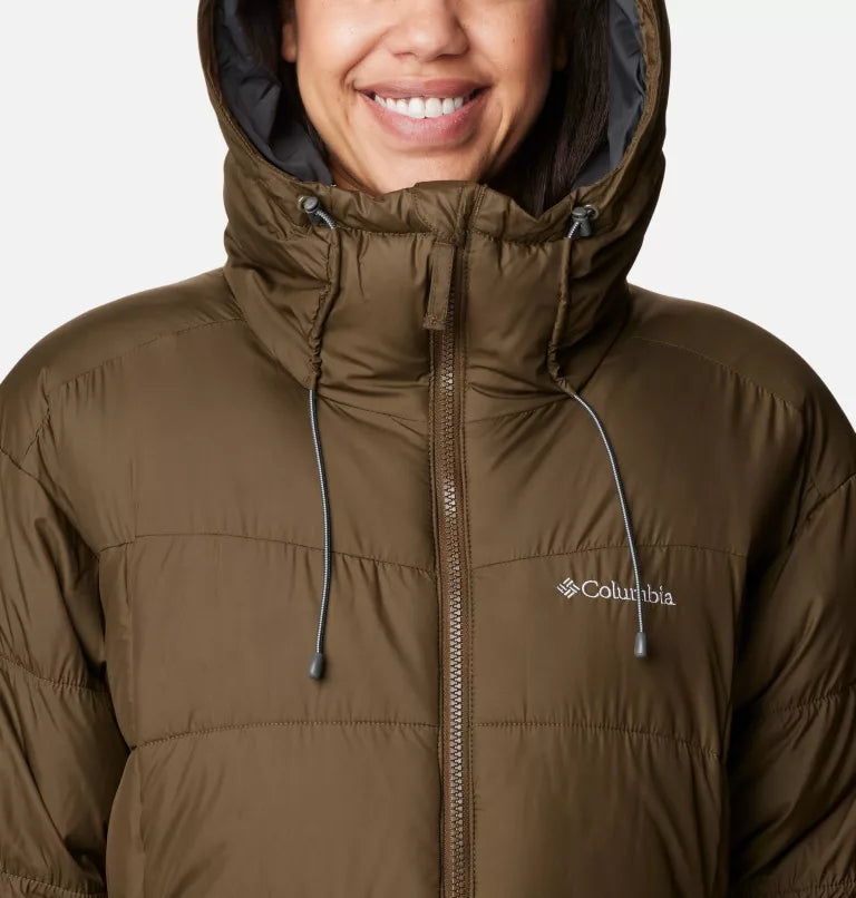 Manteau Long Pike Lake II Pour Femmes - Green Olive