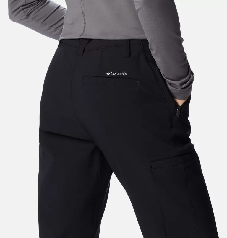 Women's Back Beauty™ Warm Softshell Pants  - Black