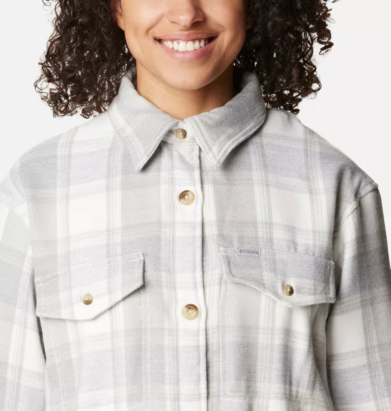 Women's Calico Basin™ Shirt Jacket - 125 - Sea Salt